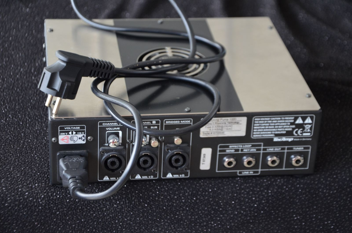 TecAmp Puma 1000, 2nd Hand